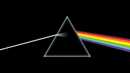 Dark side of the moon band triangle wallpaper