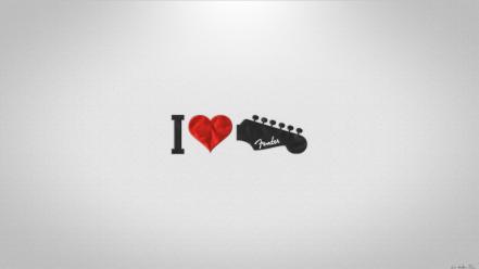 Love fender guitars wallpaper