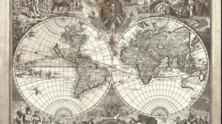Maps wallpaper