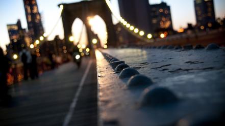 New york city bokeh cities macro photography wallpaper