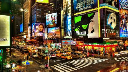 New york city times square cities wallpaper
