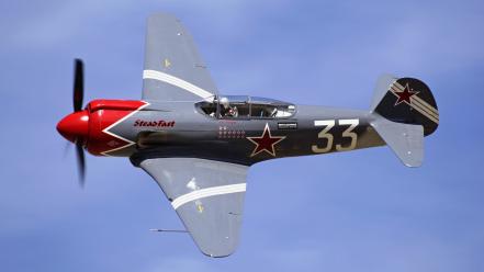 Airplanes warbird yak-3 wallpaper