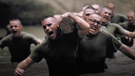 Soldiers military troops training wallpaper