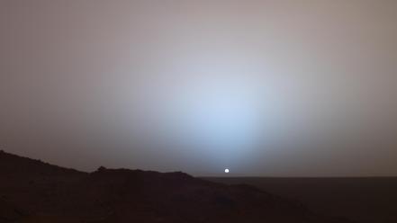 Sunrise mars wallpaper