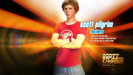 World scott pilgrim vs. the michael cera wallpaper