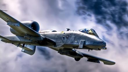 Aircraft military a-10 thunderbolt ii air force usaf wallpaper