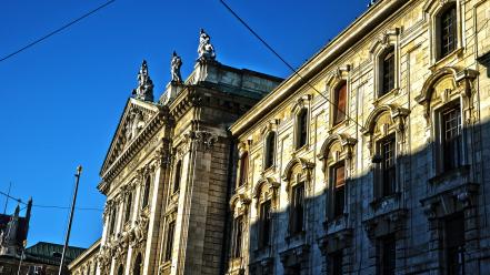Buildings munich hdr photography wallpaper