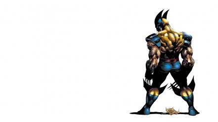 Comics wolverine marvel white background wallpaper