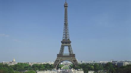 Eiffel tower cityscapes architecture day france europe wallpaper