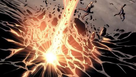 Explosions boom! comics irredeemable wallpaper