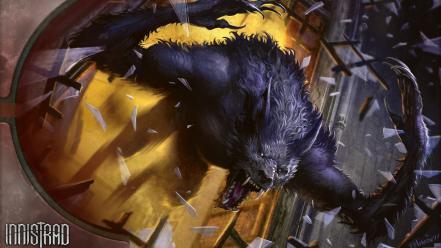Fantasy art werewolf artwork werewolves wallpaper