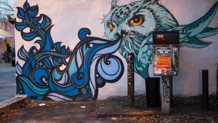 Graffiti urban art wallpaper
