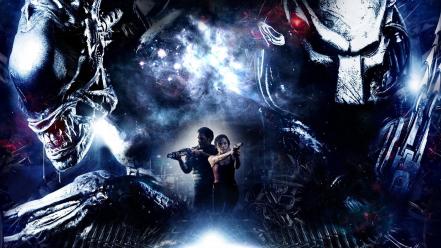 Predator film science fiction aliens requiem wallpaper