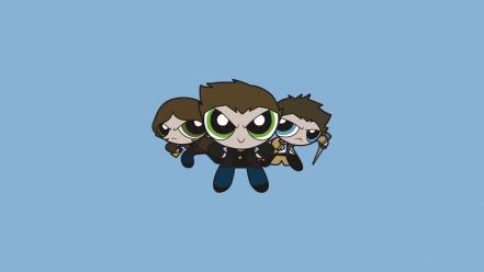 Supernatural powerpuff girls boys wallpaper