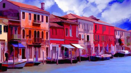 Venice italy colors wallpaper