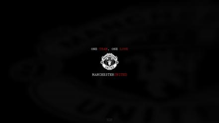 Black soccer manchester united wallpaper