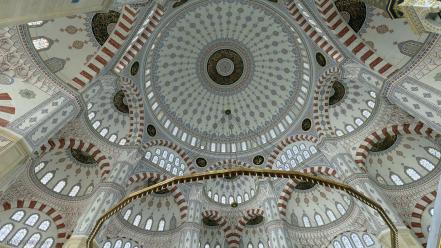 Buildings artwork islam mosque dome columns wonderfull wallpaper