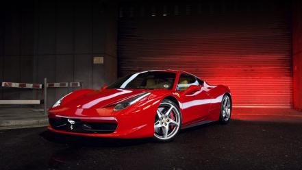 Cars ferrari 458 italia red wallpaper