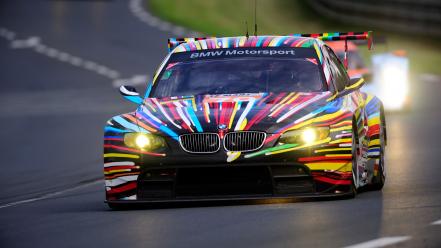 Cars le mans bmw m3 sports 2010 gt2 wallpaper