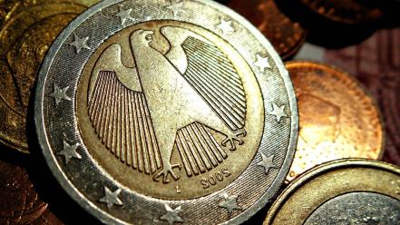 Coins germany euro wallpaper