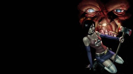 Comics hack/slash wallpaper