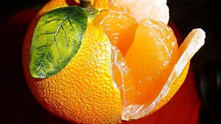 Fruits tangerines wallpaper