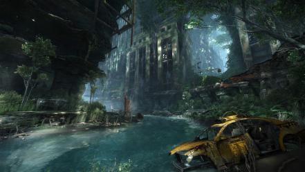 Games crysis destroyed abandoned city 3 game wallpaper