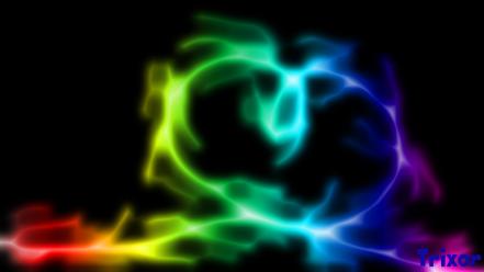 Light love black smoke hearts background colors many wallpaper