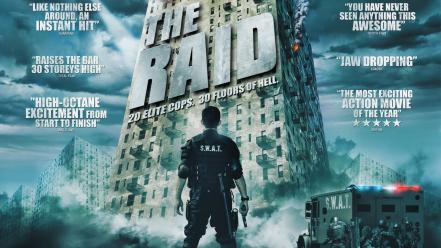 Movie posters the raid wallpaper