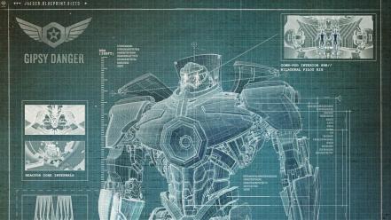 Movies robots design hollywood blueprint pacific rim wallpaper