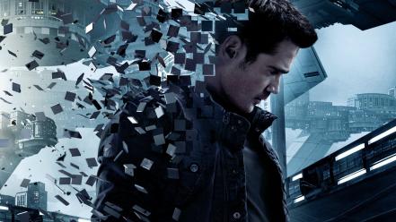 Colin farrell movie posters total recall wallpaper