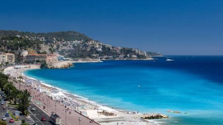 France nizza promenade des anglais wallpaper