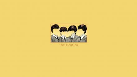 Minimalistic music the beatles bands wallpaper