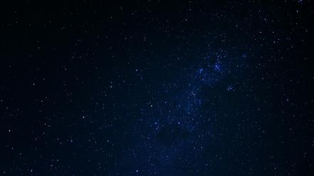 Outer space dark stars wallpaper