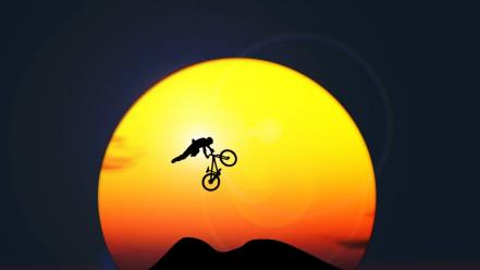 Sun superman dirt jump mtb wallpaper