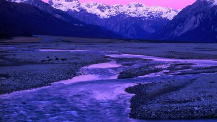 Zealand south travel alps national park southern wallpaper