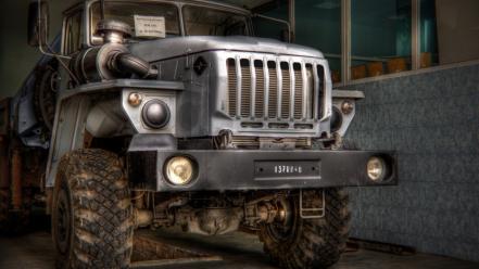 Cars trucks ural wallpaper