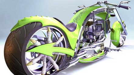 Chopper concept art motorbikes wallpaper