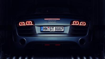 Close-up dark cars audi r8 wallpaper