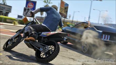 Motorbikes grand theft auto v 5 wallpaper