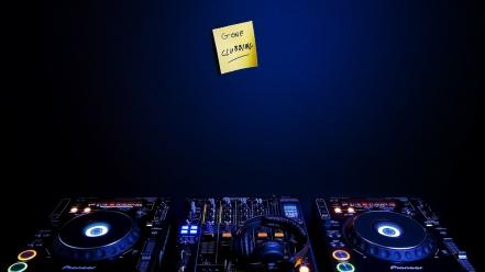 Music turntables dj wallpaper