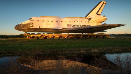 Space shuttle atlantis reflections move kennedy center wallpaper