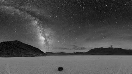 Winter snow racetrack playa wallpaper