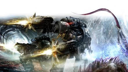 Wrath chaos space marines iron tyranids warhammer 40,000 wallpaper