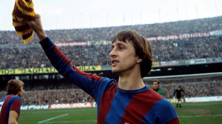 Holland nou camp football stars johan cruyff wallpaper