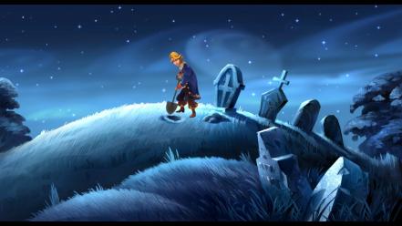 Monkey island graves legos wallpaper