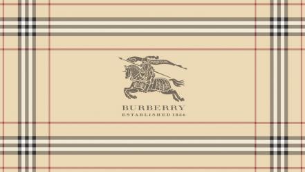 Patterns burberry designer label wallpaper