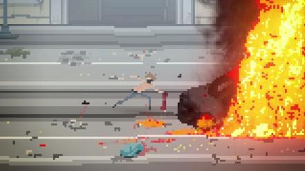 Pixel art pixelation pixelated riot (video game) wallpaper
