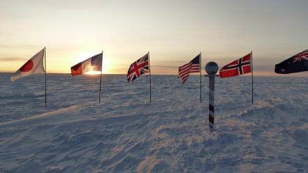 Winter wind antarctica wallpaper