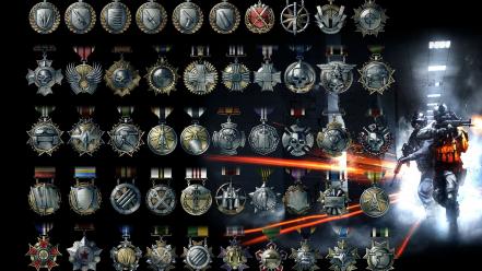Battlefield 3 medals wallpaper